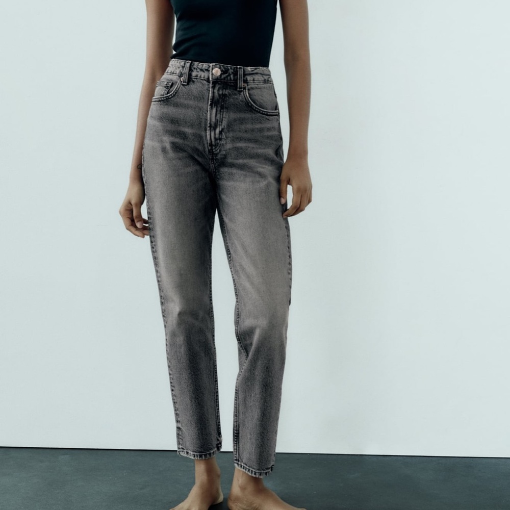 Zara mom jeans